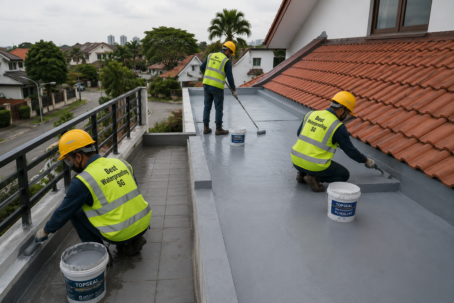 Best waterproofing company Singapore professional team